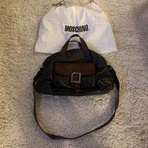MOSCHINO LEATHER BAG VINTAGE